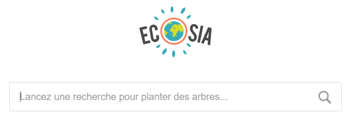 Moteur de recherche Ecosia