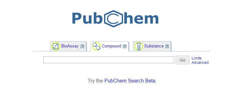 Moteur de recherche PubChem