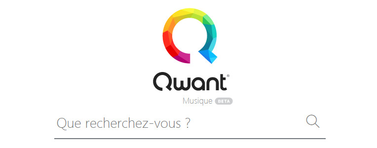 Le moteur de recherche Qwant Music