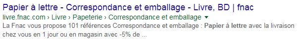 Rich snippet Microdata fil d'ariane